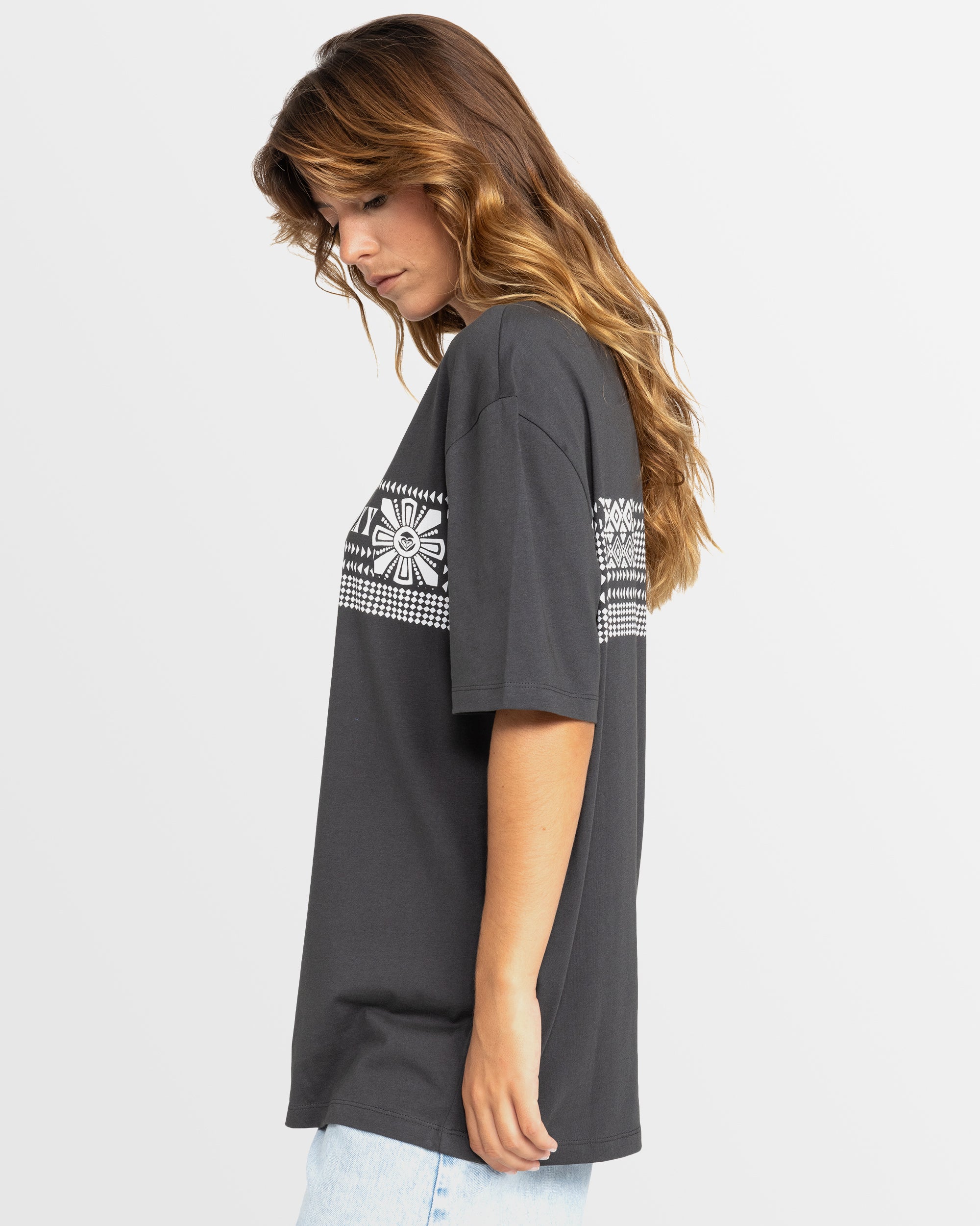 Womens Starry Night Sky Short Sleeve T-Shirt