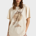 Womens Sunny Oversized Stone Wash T-Shirt