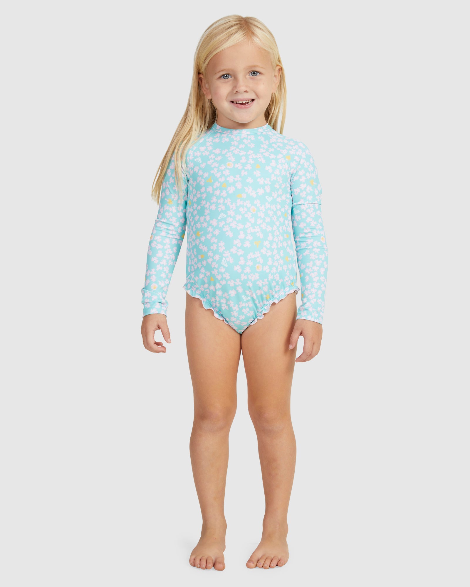 Girls Teenie Ditsy Onesie Rashguard