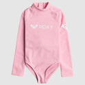Girls 2-7 Heater Long Sleeve One Piece Rash Vest