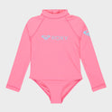 Girls 8-16 Heater Long Sleeve Onesie Rash Vest