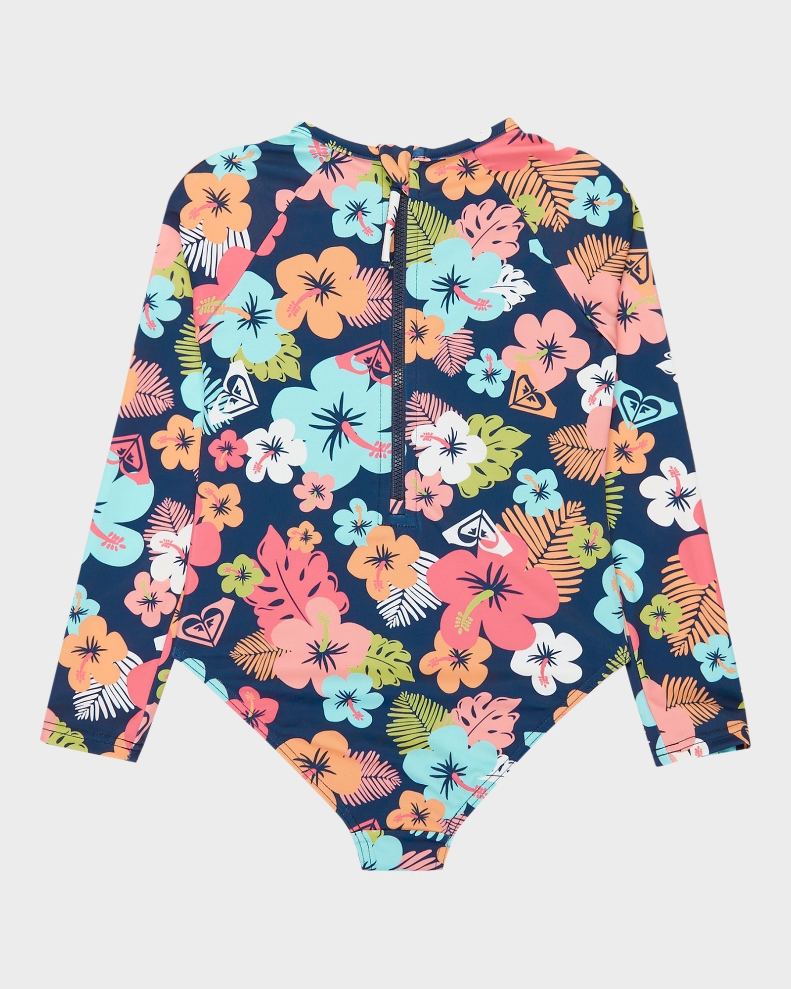 Girls 2-7 Morning Flower One Piece Rash Vest