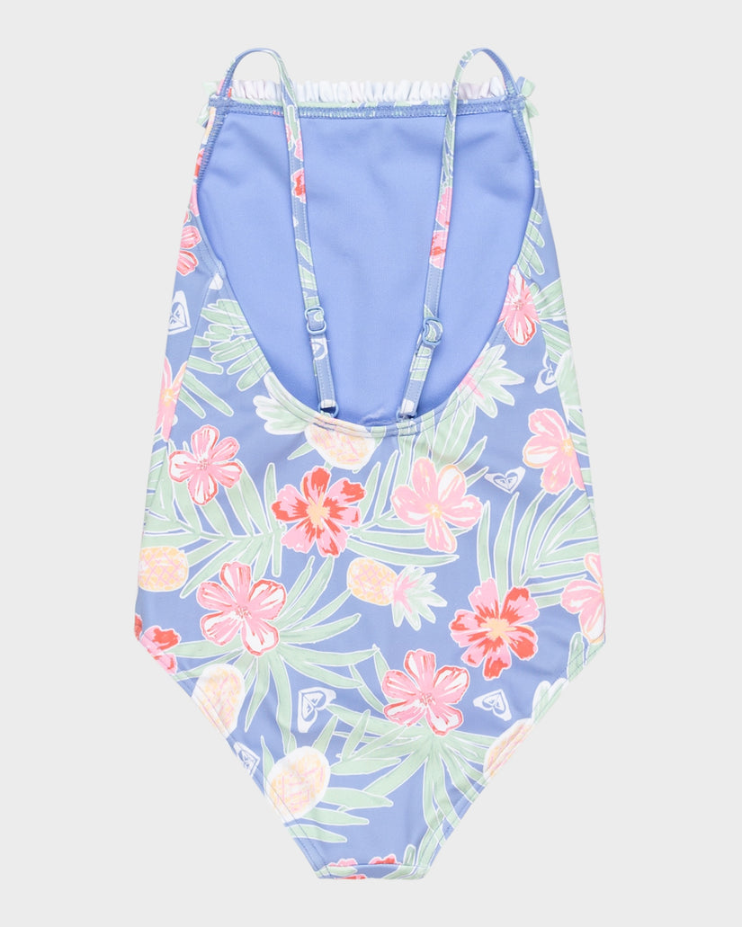 Girls 2-7 Tropical Story One Piece Swimsuit