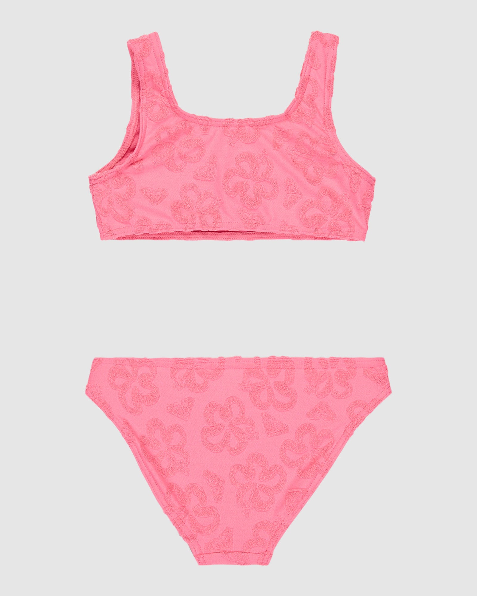 Girls 2-7 Flip Flower Two Piece