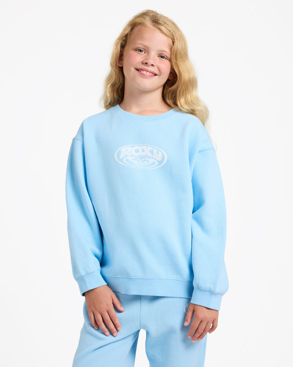 Girls 4-16 Rg Endless Days Crew Neck