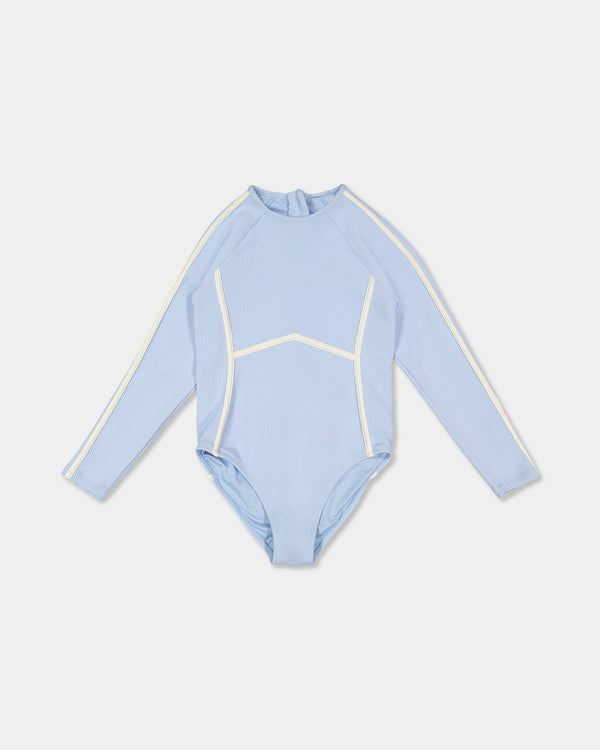 Girls 8-16 Kauai Long Sleeve One Piece Swimsuit