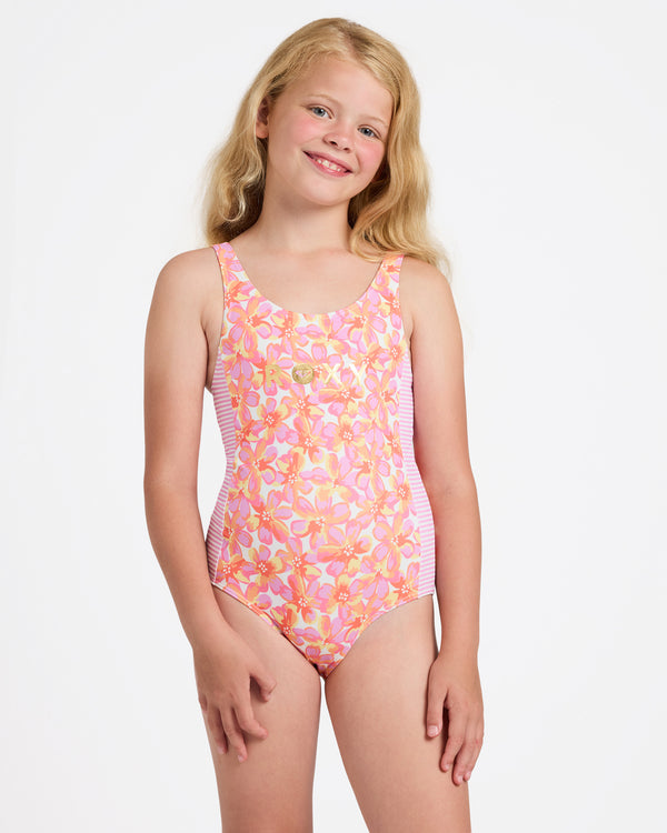 Girls 8-16 Rg Petal Party One Piece Swimsuit
