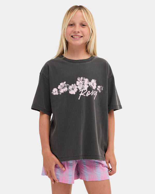 Girls 8-16 Flower Chain T-Shirt