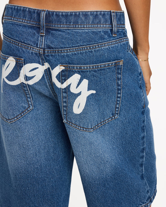 Womens Backslider Denim Shorts