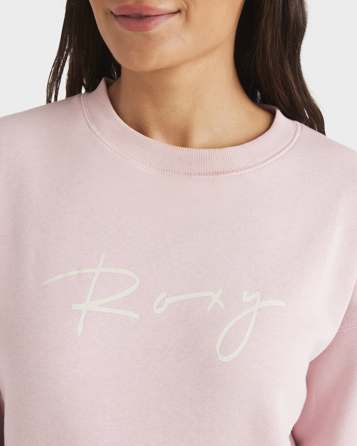 Womens Endless Days Crew Neck – Bleached Mauve – Roxy New Zealand