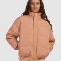 Womens New Age Crop Puffer Jackets