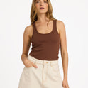 Womens Base Rib Tank Top