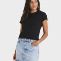 Womens Base Rib Crew Neck T-Shirt