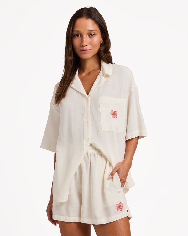 Womens Hibiscus Shirt