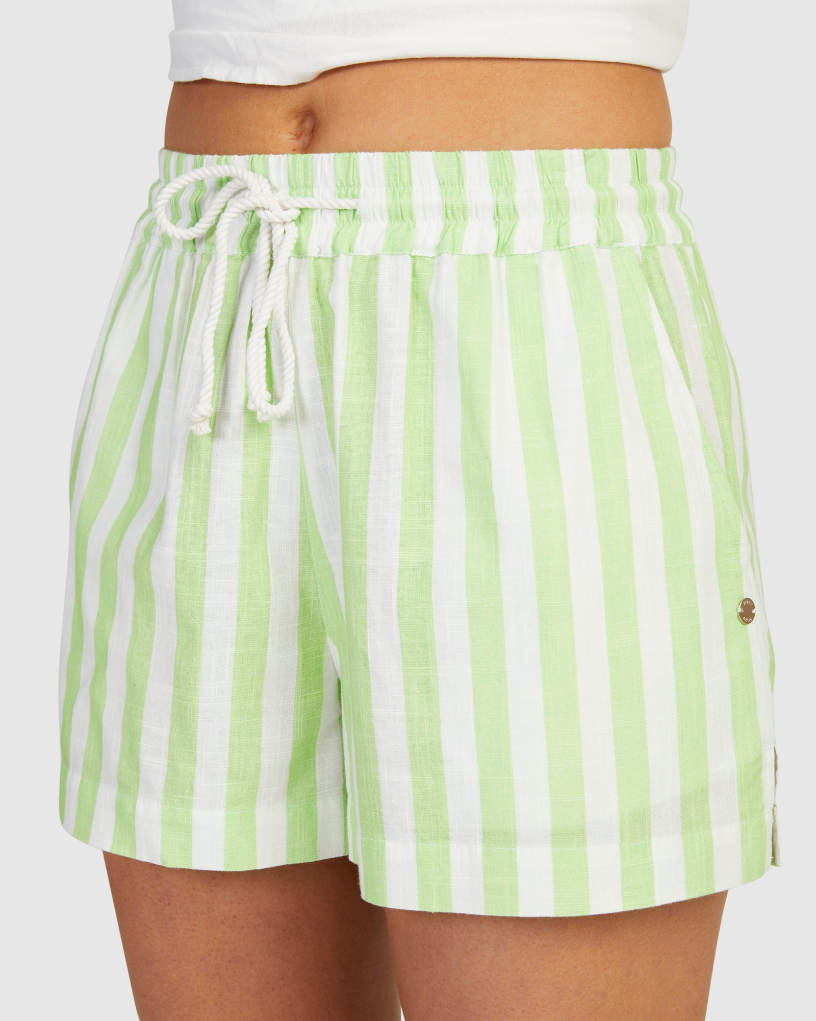 Womens Lekeitio Beach Printed Shorts