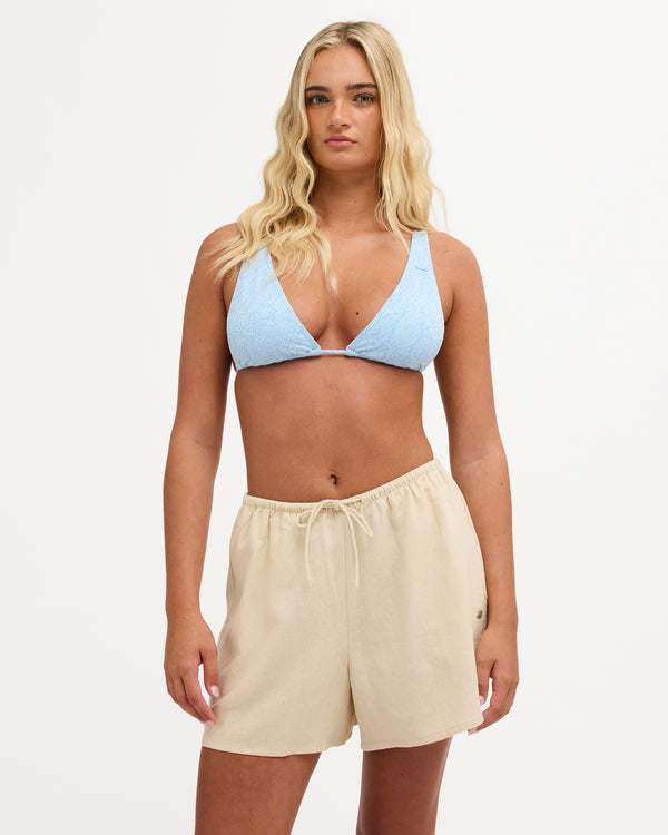 Womens Lolani Elastic Waist Shorts