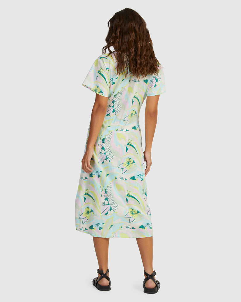 Womens Indigo Sand Wrap Ii Dress