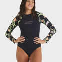 Womens Island Escape Active Long Sleeve One Piece