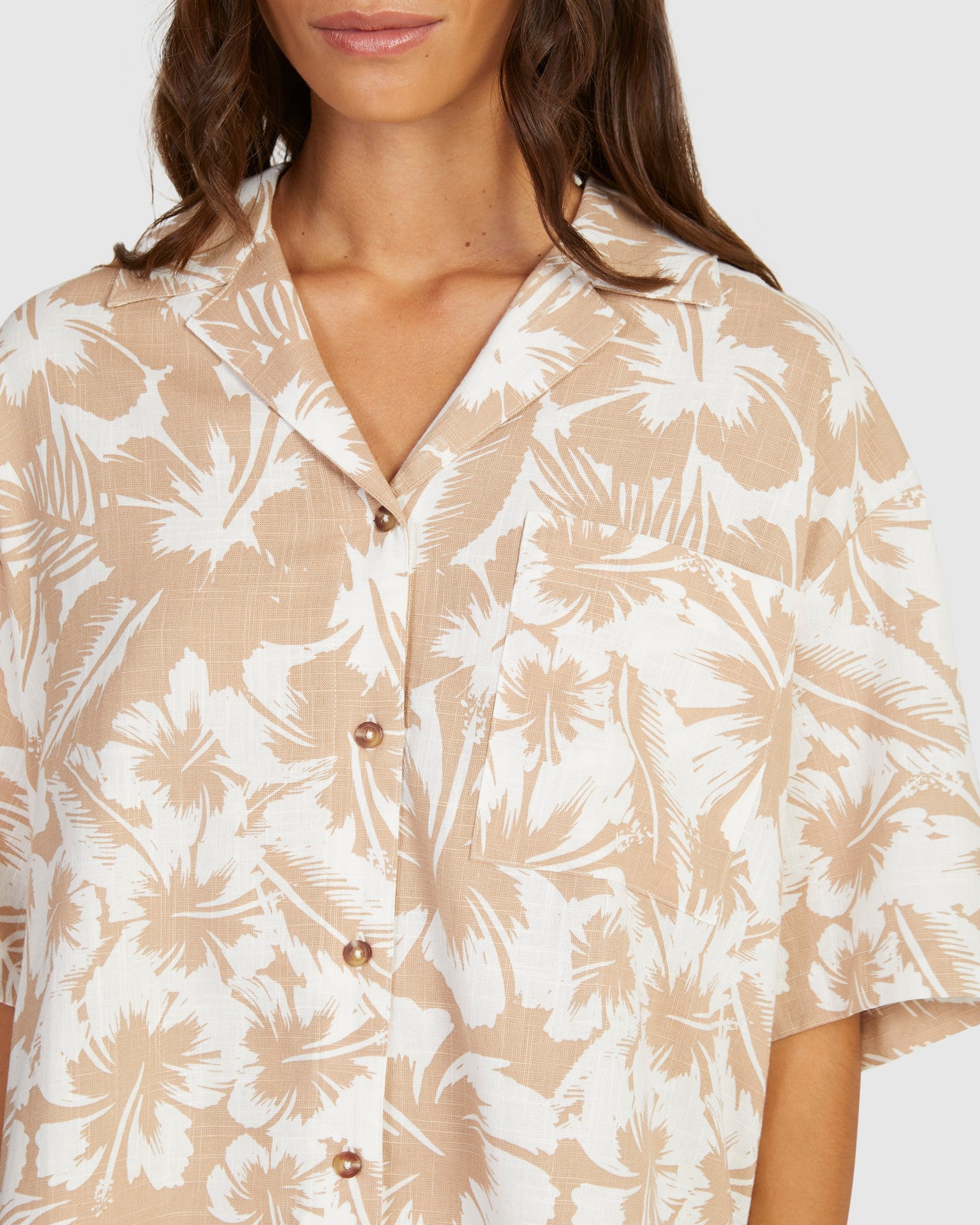 Womens Bisous Shirt Printed Shirt