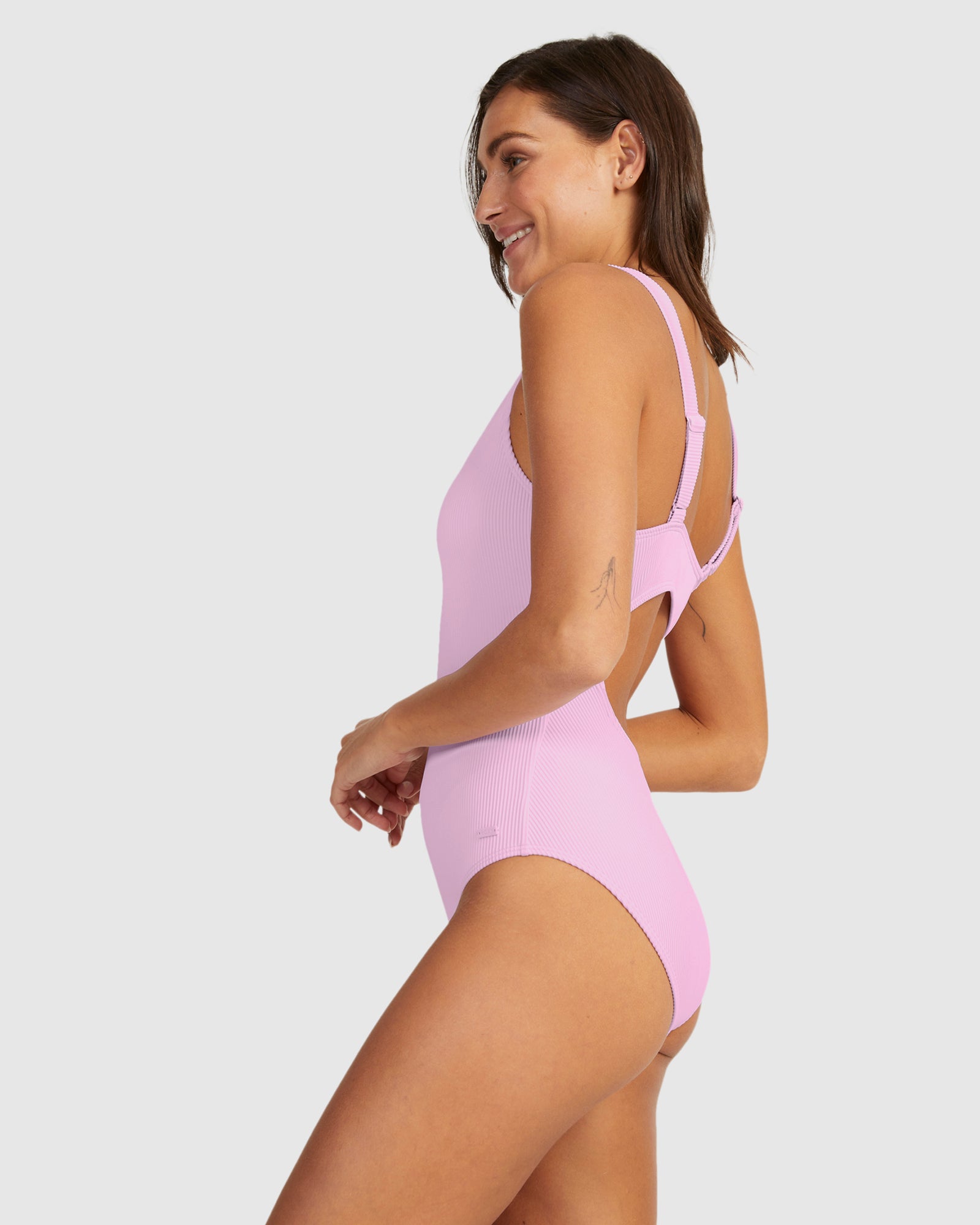 Womens Rib Roxy Love One Piece New One Piece Swimsuit