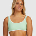 Womens Lakana Rib Bralette Bikini Top