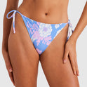 Womens Hollow Trees Tie-Side Bikini Bottom