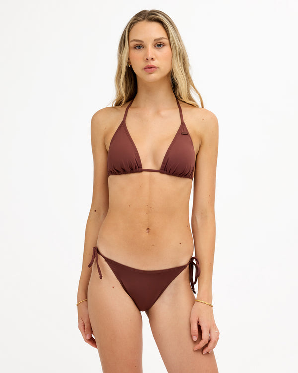 Womens Beach Classics Tie Side Mod Bikini Bottom
