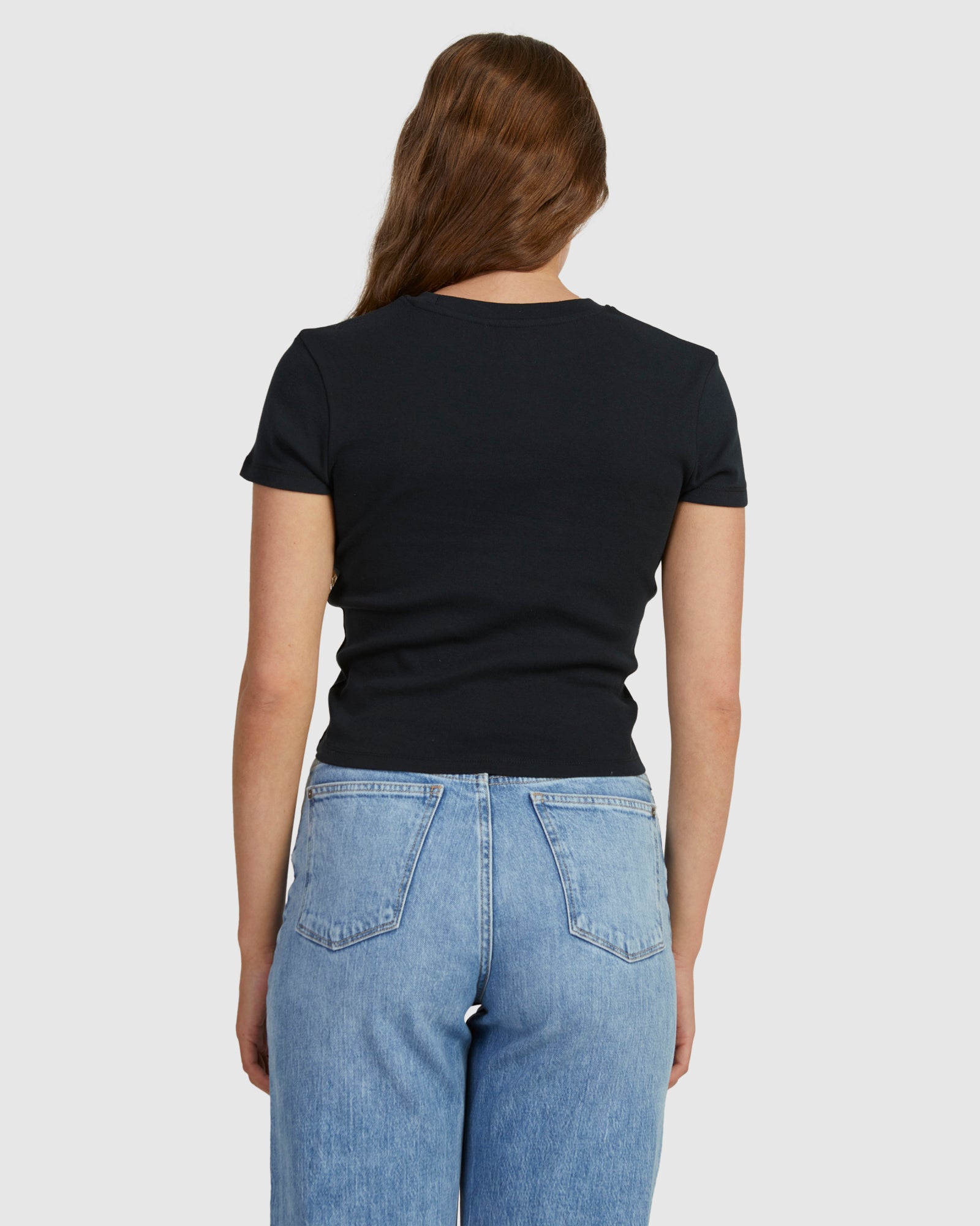 Womens Summertime Glow Baby Tee T-Shirt