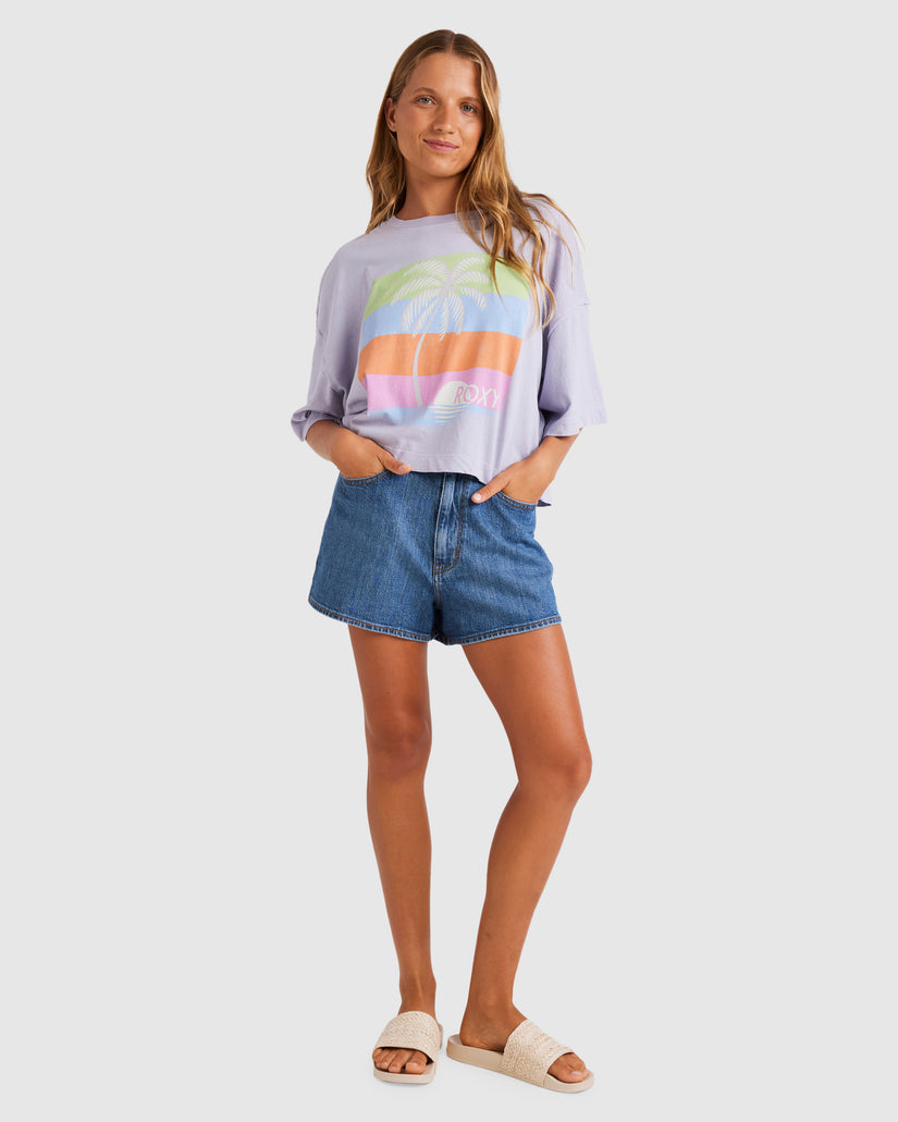 Womens Summer Flakes Tee T-Shirt