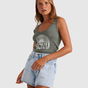 Womens Rise And Shine Dive In Tank