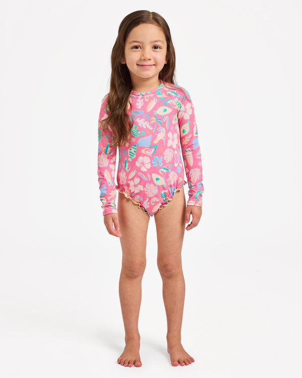 Girls 2-7 Ocean Lover Rashguard