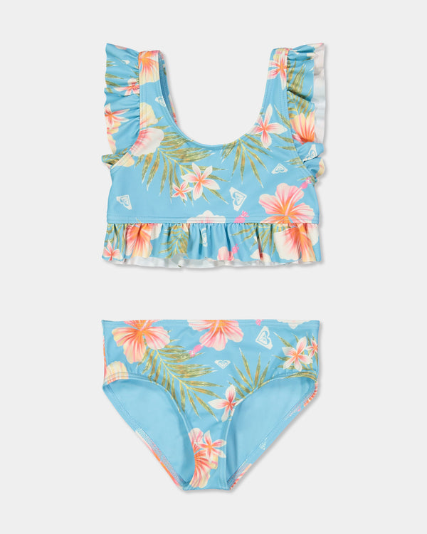 Girls 2-7 Hawayiha Crop Top Two Piece
